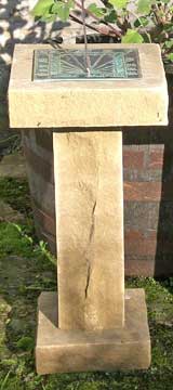 Yorkstone sundial